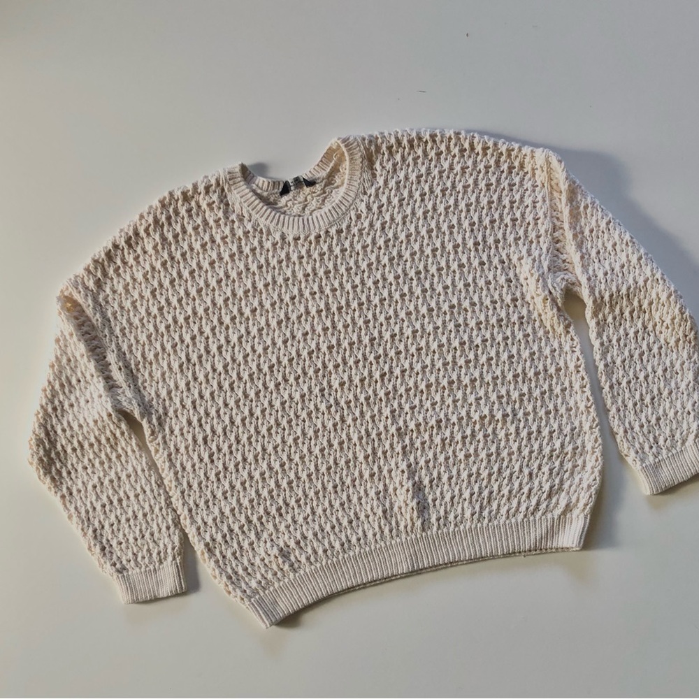 Wind river open knit sweater